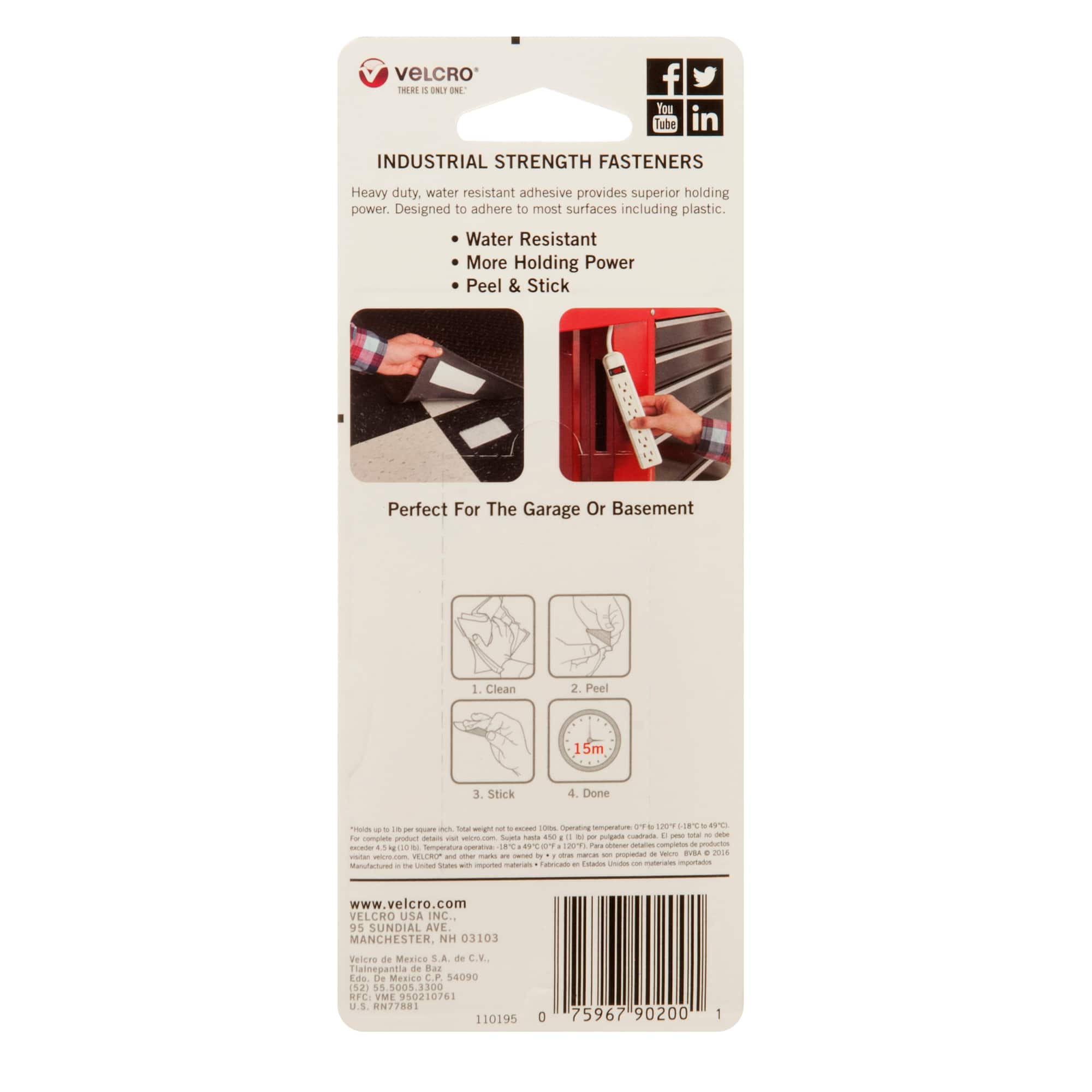 VELCRO® Brand Industrial Strength Strips